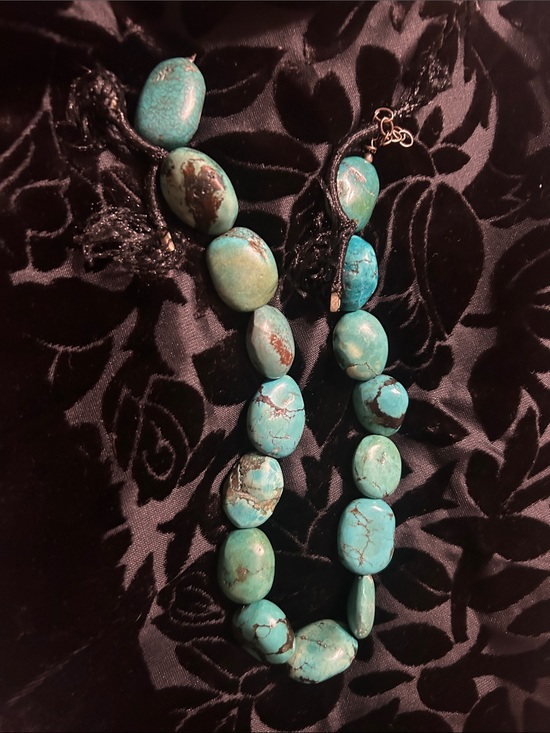 Jewelry - Genuine natural Chinese nugget Turquoise loose Statement Beads - Unbranded